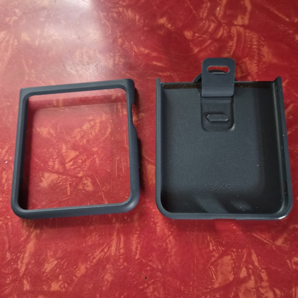 Samsung Galaxy Z Flip 5 5g Cellphone Case Gray Blue Brand New!!